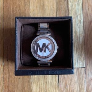 Michael Kors rose gold watch